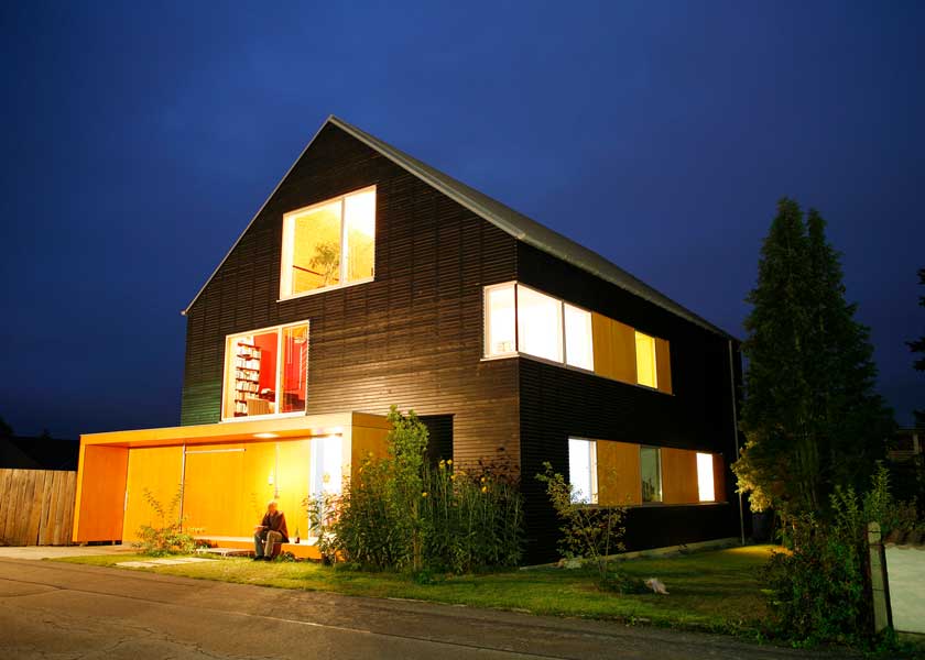 Erweiterung und energetische Sanierung eines Einfamilienhauses in Osterhofen